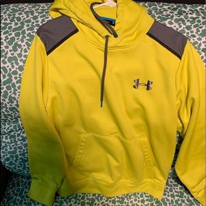 Under armor yellow Hoodie